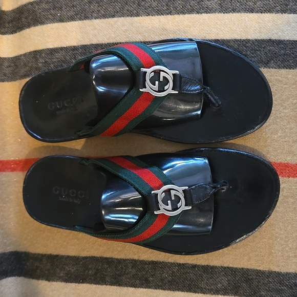 Gucci Thong Flip Flop Sandals Size Men 7 - Picture 7 of 16